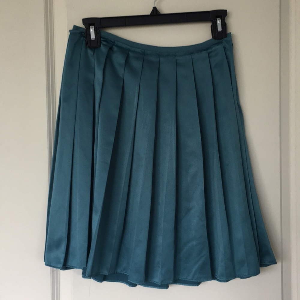 Teal skirt
